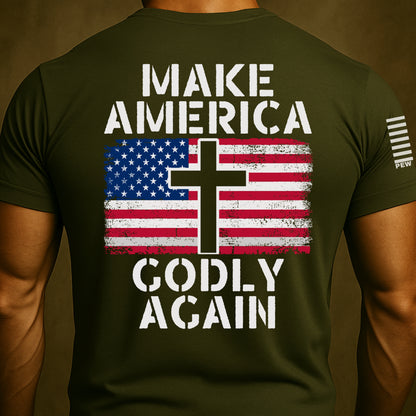 Make America Godly Again Christian Shirt