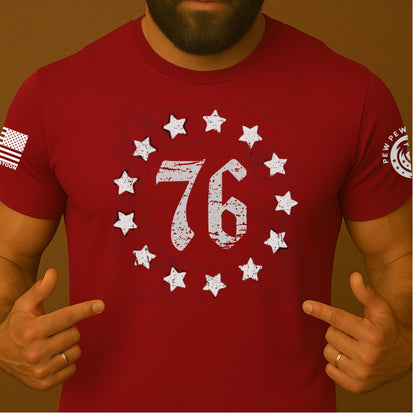 Never forget '76 Patriot Shirt