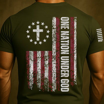 One Nation Under God Christian Shirt