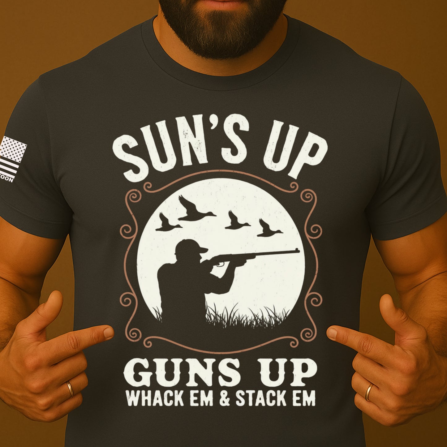 Sun's Up Guns Up Shirt