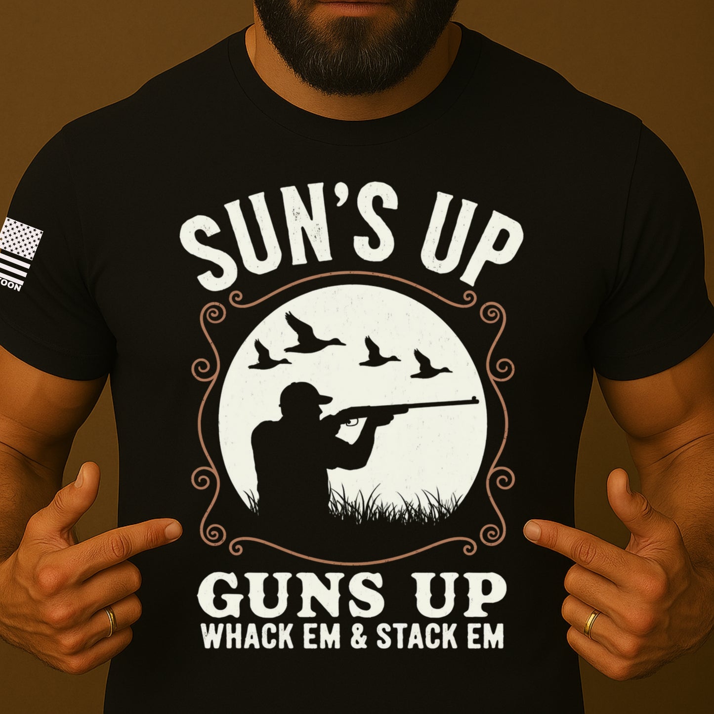Sun's Up Guns Up Shirt