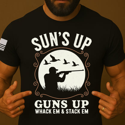 Sun's Up Guns Up Shirt
