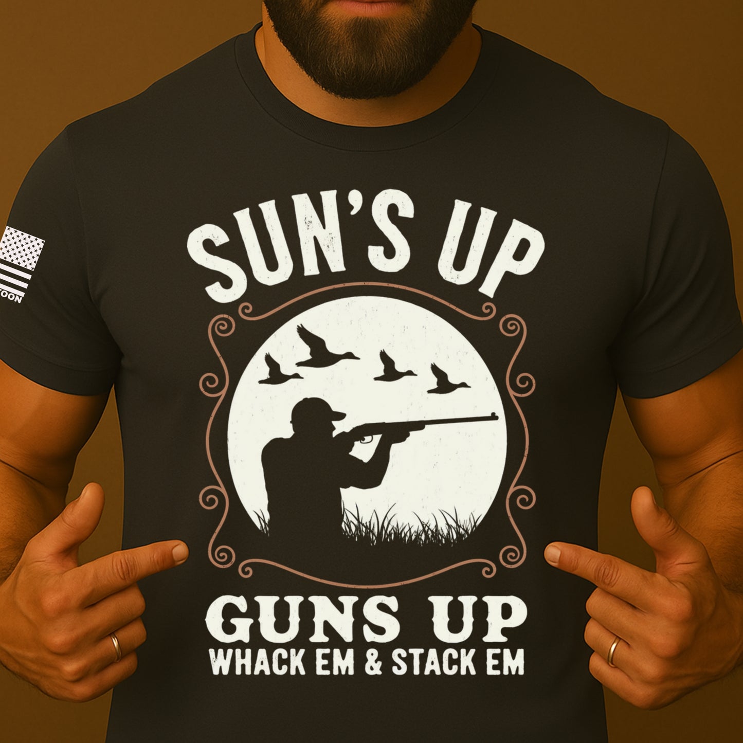Sun's Up Guns Up Shirt