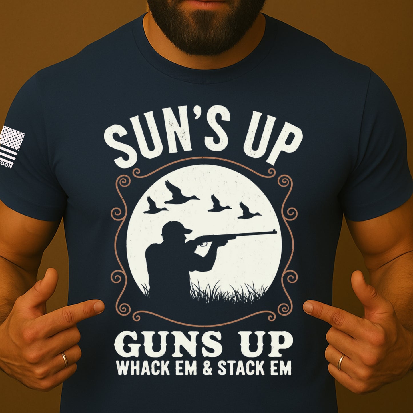 Sun's Up Guns Up Shirt