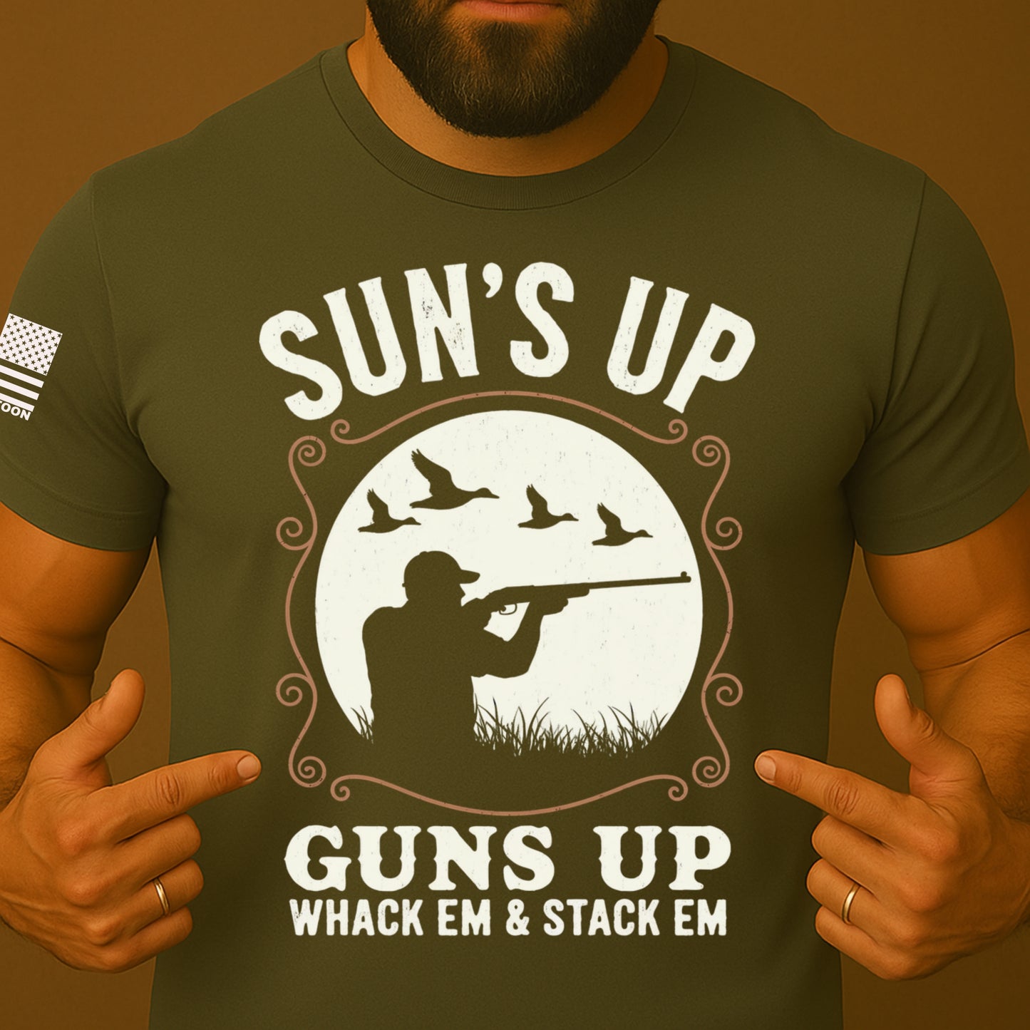 Sun's Up Guns Up Shirt