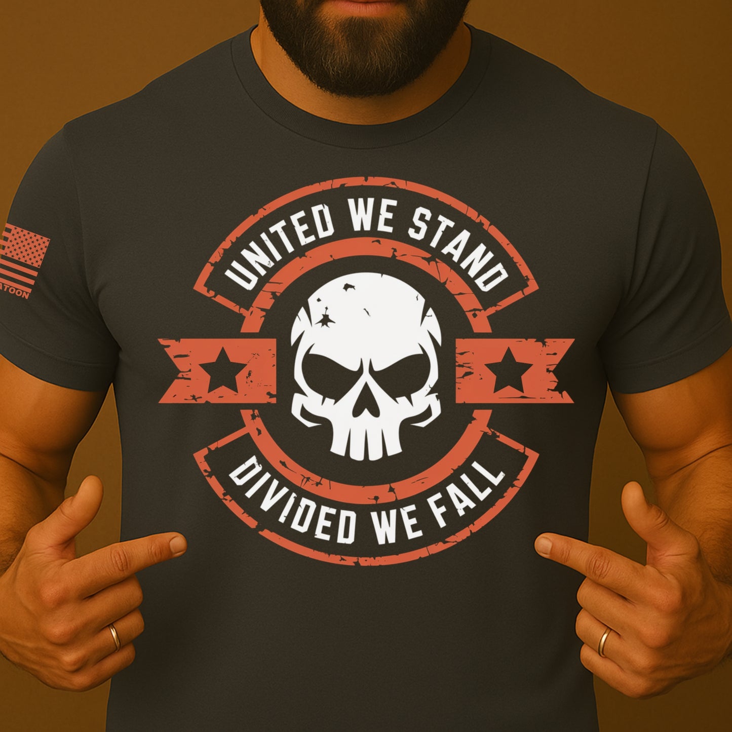 United we stand, divided we fall Patriot Shirt
