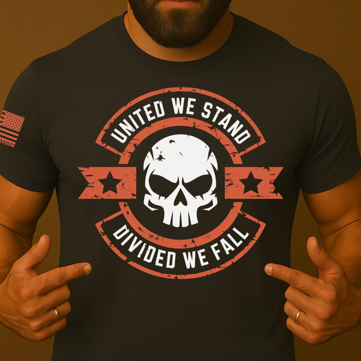 United we stand, divided we fall Patriot Shirt