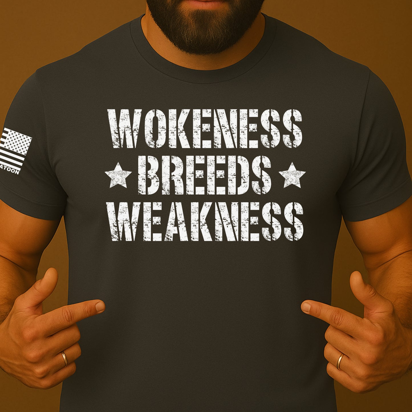 Wokeness Breeds Weakness Patriot Shirt