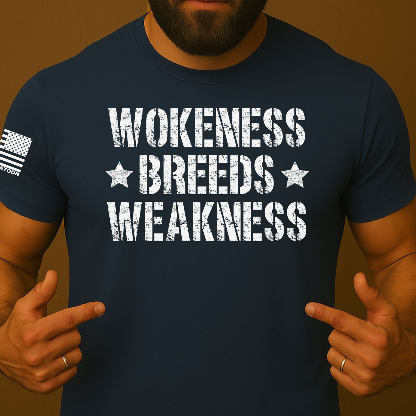 Wokeness Breeds Weakness Patriot Shirt