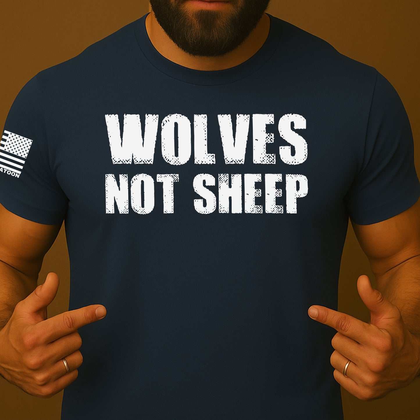 We Are Wolves Not Sheep Shirt