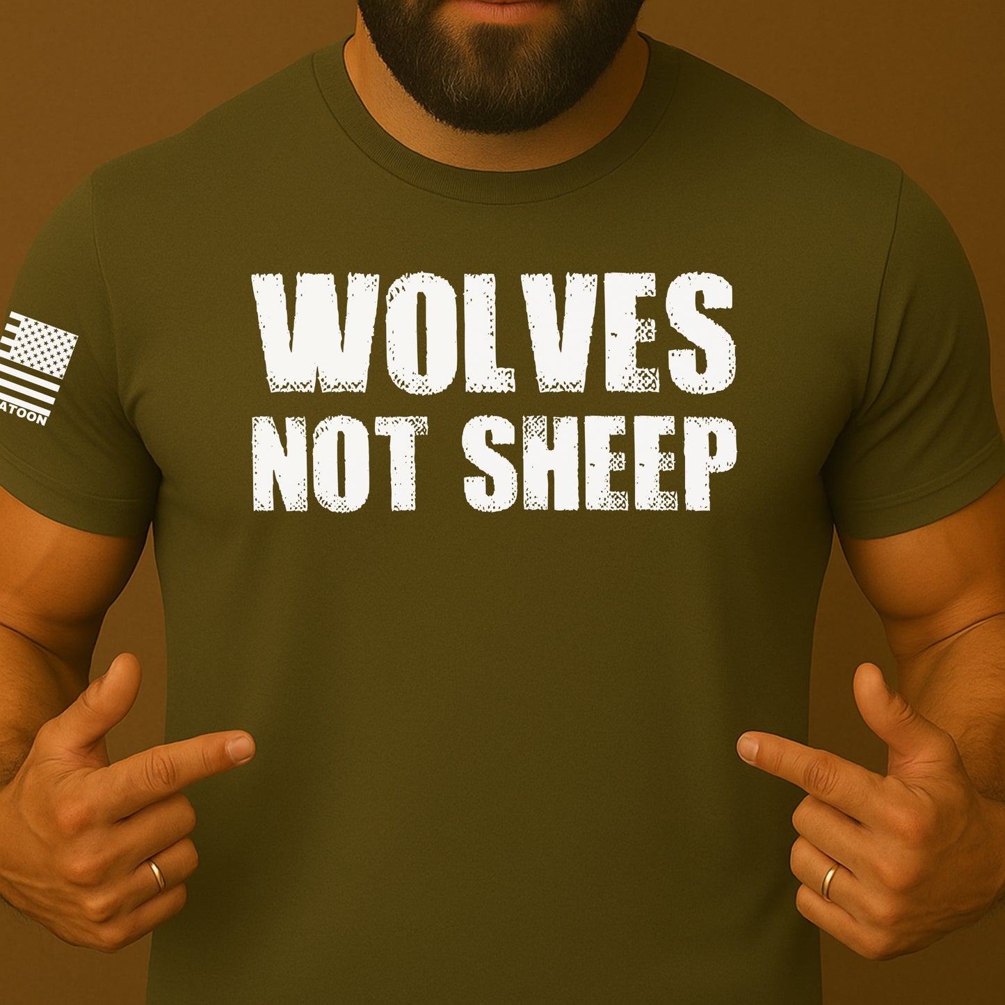 We Are Wolves Not Sheep Shirt