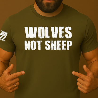 We Are Wolves Not Sheep Shirt