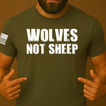 We Are Wolves Not Sheep Shirt